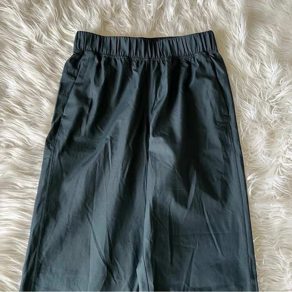 NWOT Lululemon Next Move Crop Pants 23” Gravity Blue Grey Relaxed Fit Twill 4 - Picture 5 of 11